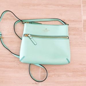 Kate Spade mint crossbody bag
